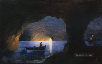 Gruta Azul Nápoles Romántico Ivan Aivazovsky Ruso Pinturas al óleo